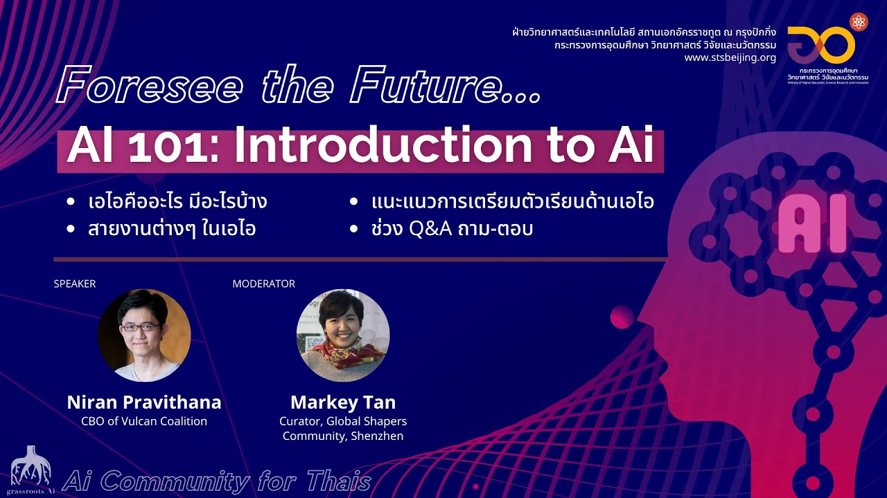 AI 101: Introduction to Ai | Foresee the Future by grassroot Ai